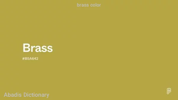 brass color